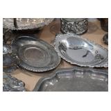 Assorted Silverplate Serving Pieces