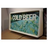 *2* Lighted Bar Signs - Cold Beer and Bacardi