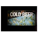 *2* Lighted Bar Signs - Cold Beer and Bacardi