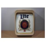 Vintage Miller Lite Light Bar Sign