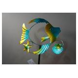 Metal Fish Garden Stake