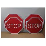 *4* "STOP" Signs