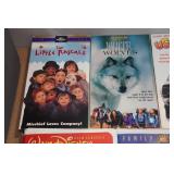 Assorted VHS - American History X, Gone With the Wind, Little Rascals,  Old Yeller