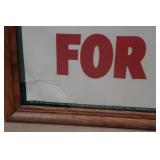 Vintage Guiness Beer Framed Advertisement