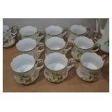 Vintage Lefton Porcelain Hand Painted Tea Set - Wild Rose