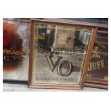 Assorted Framed Bar Mirror Beer Signs