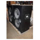 *2* JBL 4648A-8 Professional Series Low Frequency Theater Cabinet Speakers
