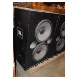 *2* JBL 4648A-8 Professional Series Low Frequency Theater Cabinet Speakers
