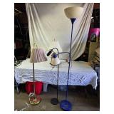 4 Assorted Floor and Table Lamps