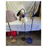 4 Assorted Floor and Table Lamps
