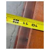 Vintage Wooden Bookshelf 37 1/4" wide, 10" deep, 36 1/4" tall