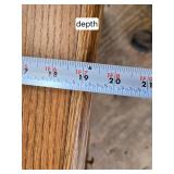 Wooden TV Stand with Storage Cabinet and Shelves