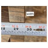 Vintage Two-Tier Rolling Wooden Serving Cart