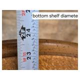 Vintage Two-Tier Wooden End Table