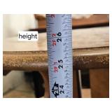 Vintage Two-Tier Wooden End Table