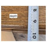 Wooden Bookshelf 25" wide