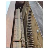 Vintage Hallet & Davis Upright Piano with Bench