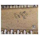 Vintage Hallet & Davis Upright Piano with Bench