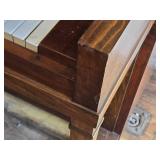 Vintage Hallet & Davis Upright Piano with Bench