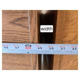 Wooden Desk with Built-In Shelves and Keyboard Drawer