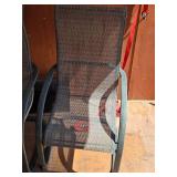 4 Outdoor Patio Sling Chairs