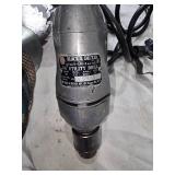 Power Tool Set with Drill, Circular Saw, and Assorted Blades of Different Sizes