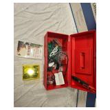 Lot of 2 Used Woodland Lighted and Motion Doe Christmas Decorations