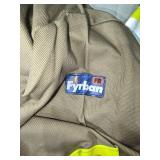 Lakeland Fyrban Flame-Resistant Coverall with Reflective Stripes Meets NFPA 2112-2012 standards Size L