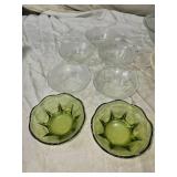 Assorted Vintage Glass and Ceramic Bowls