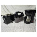 Toaster, Hand Mixer, and Coffee Maker