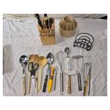 Utensils and Knife Block