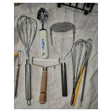 Utensils and Knife Block