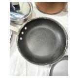 Assorted Cookware Pans and Pots with Lids