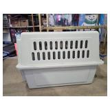 Commercial Grade Plastic Storage Bin with Wire Grid Insert