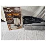 West Bend Party Perk Coffee Urn and Roasting Pans Set