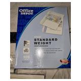Office Supplies with Pens, Labels, and Tools