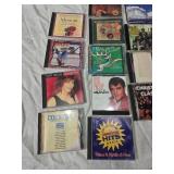 CDs, Book and Decorative Sign