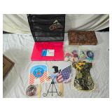 Office and Decor Items Including File Organizer