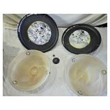 Ceiling Light Fixtures with Metal Bases