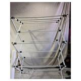 Foldable Laundry Drying Rack and Two-Step Stool