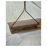 Vintage Lake Lillian Farmers Elevator Co. Metal Dust Pan with Handle