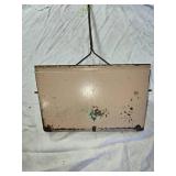 Vintage Lake Lillian Farmers Elevator Co. Metal Dust Pan with Handle