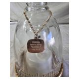 Vintage Prince Musical Bottle with Dancing Couple Figurine