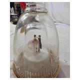 Vintage Prince Musical Bottle with Dancing Couple Figurine