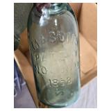 Vintage National Pressure Cooker and Vintage Mason Jars 2