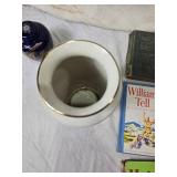 Lot of 2 Decorative Vases including Chokin Art