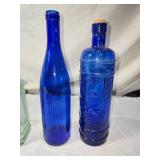 Decorative Glass Bottles and Ornaments