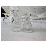 Variety of Glasses, Wine and Other