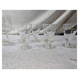 Variety of Glasses, Wine and Other