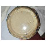 Vintage Smiley USA Pig Pitcher and Rustic Glazed Bowl